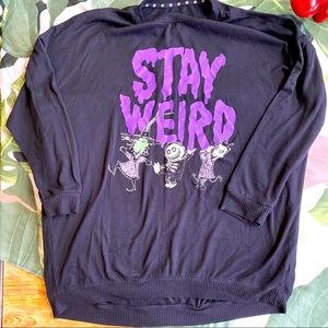 Stay Weird Sweater Nightmare Before Christmas